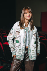 Tia embroidered jacket